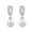 White, variant on YAMI 9-10mm White Baroque Pearl Earrings 925 Sterling Silver Dangle  Mother's Day Jewelry Gift for Women