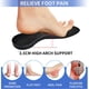 thumbnail image 3 of (30 * 10 cm) Plantillas ortopédicas Plantillas cómodas para fascitis plantar del pie plano Plantillas de soporte para el arco para hombres y mujeres Fascitis plantar del pie plano Dolor en el talón, 3 of 5