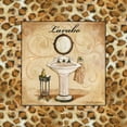 thumbnail image 2 of Gorham, Gregory 26x26 Black Ornate Wood Framed with Double Matting Museum Art Print Titled - Leopard Lavabo, 2 of 4