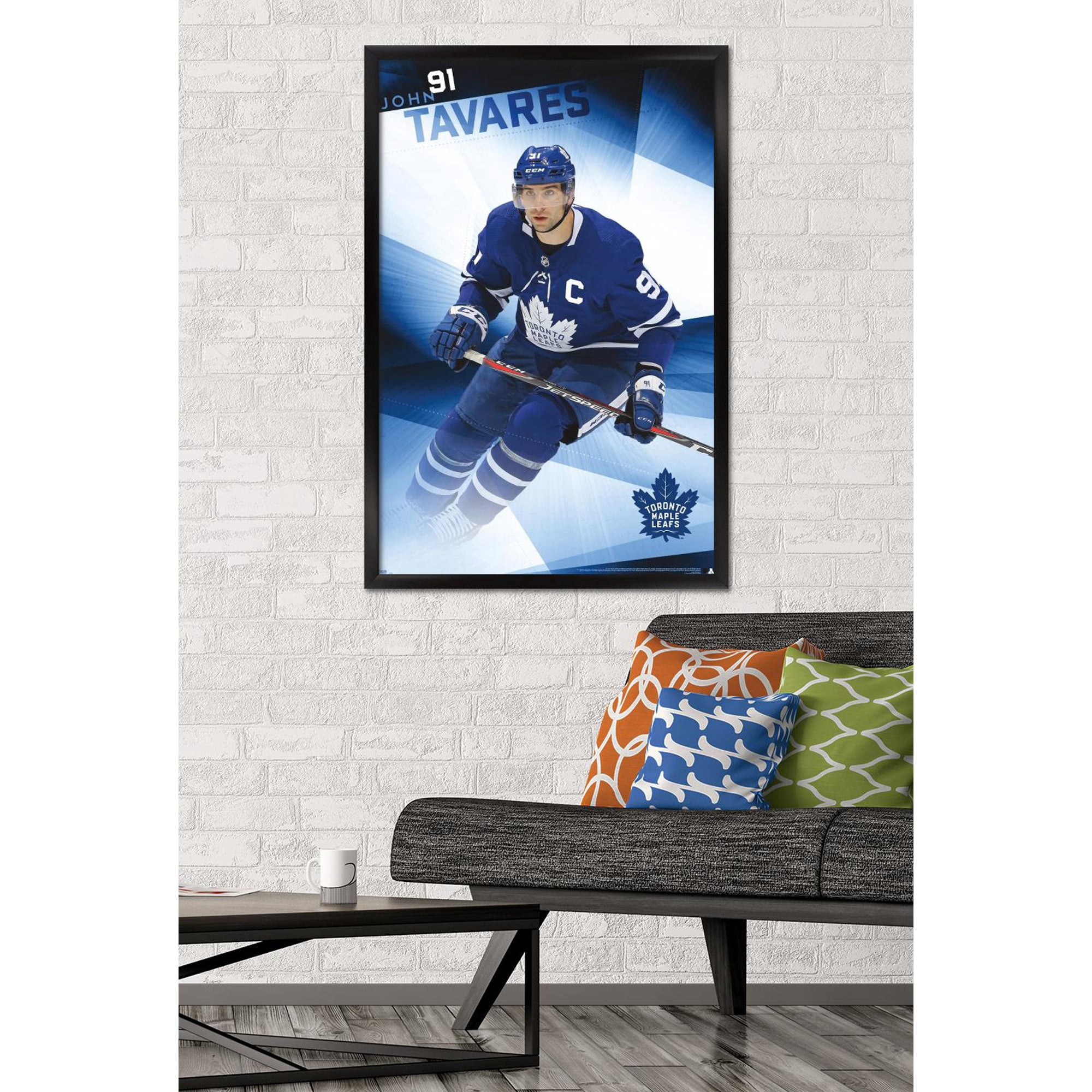 NHL Toronto Maple Leafs - John Tavares 19 Wall Poster, 22.375" x 34", Framed