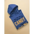 thumbnail image 3 of Candy Inspector. Bats And Broom Hoodie Men -Image by Shutterstock, Male Large, 3 of 4