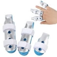 thumbnail image 1 of EcoNesxp Set of 3 Finger Bracket Joint Stabilizer with Soft Foam and Ventilation Holes for Fractured Finger Correction Arthritis Finger Joint Fixation Finger Splint Set of 3 Finger Bracket Joint Stab, 1 of 5