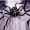 thumbnail image 6 of Haunted Hill Farm 2.5 ft Animatronic Scary Spider, Halloween Haunted House Decorations, HHSPD-12FLSA, 6 of 9