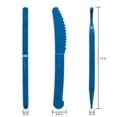 thumbnail image 4 of FloraCraft 3 piece Foam Tool Set, Knife, Rasp, Tuck and Scribe 7.5 inch Blue, 4 of 6