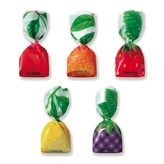 Italian Fruit Jam Filled Candy (Frutta) (2.200 Lbs)