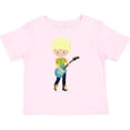 thumbnail image 3 of Inktastic Rock Boy, Blond Hair, Guitar Player, Band, Music Boys Toddler T-Shirt, 3 of 5