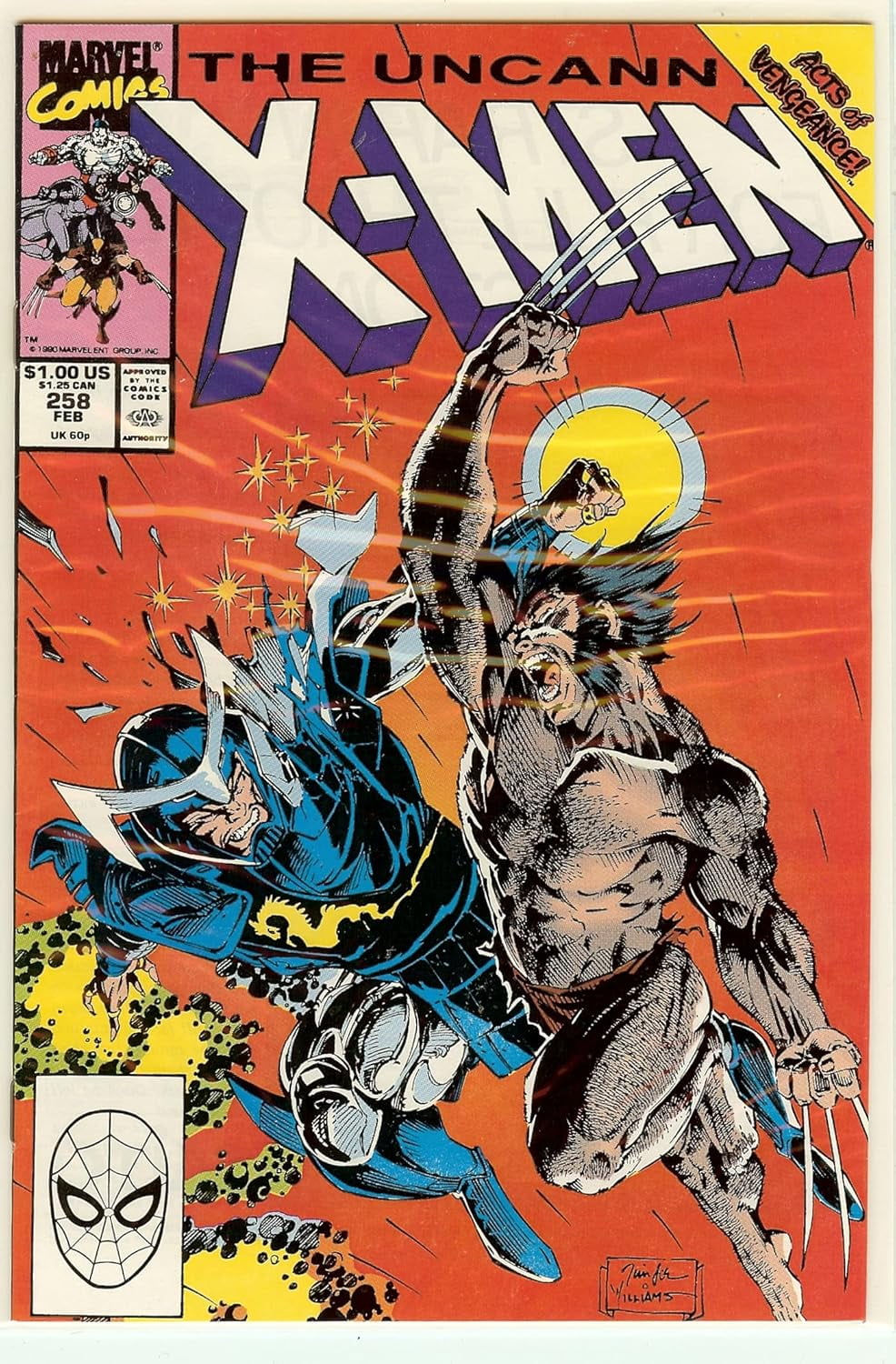 Uncanny X-Men #258