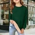 thumbnail image 5 of Mercatoo Fle𝐞ce Sweatshirt for Teen Girls Winter Warm Sherp𝐚 Lined Cotton Crewneck Pullover Ho𝐨dies Unisex 2025 Casual Clothes, 5 of 7