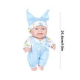 thumbnail image 4 of KOYPTL 10 Inch Realistic Twins Reborn Baby Dolls with Soft Body Newborn Baby Doll Playset Accessories Includes 2 Dolls and Colthes,Holiday Birthday Gifts for Kids Boys Girls 2 3 4 5+ Years Old, 4 of 7