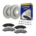 thumbnail image 1 of Front Brake Rotors Carbon-Ceramic Pads for 07-12 Dodge Nitro 08-12 Jeep Liberty, 1 of 6