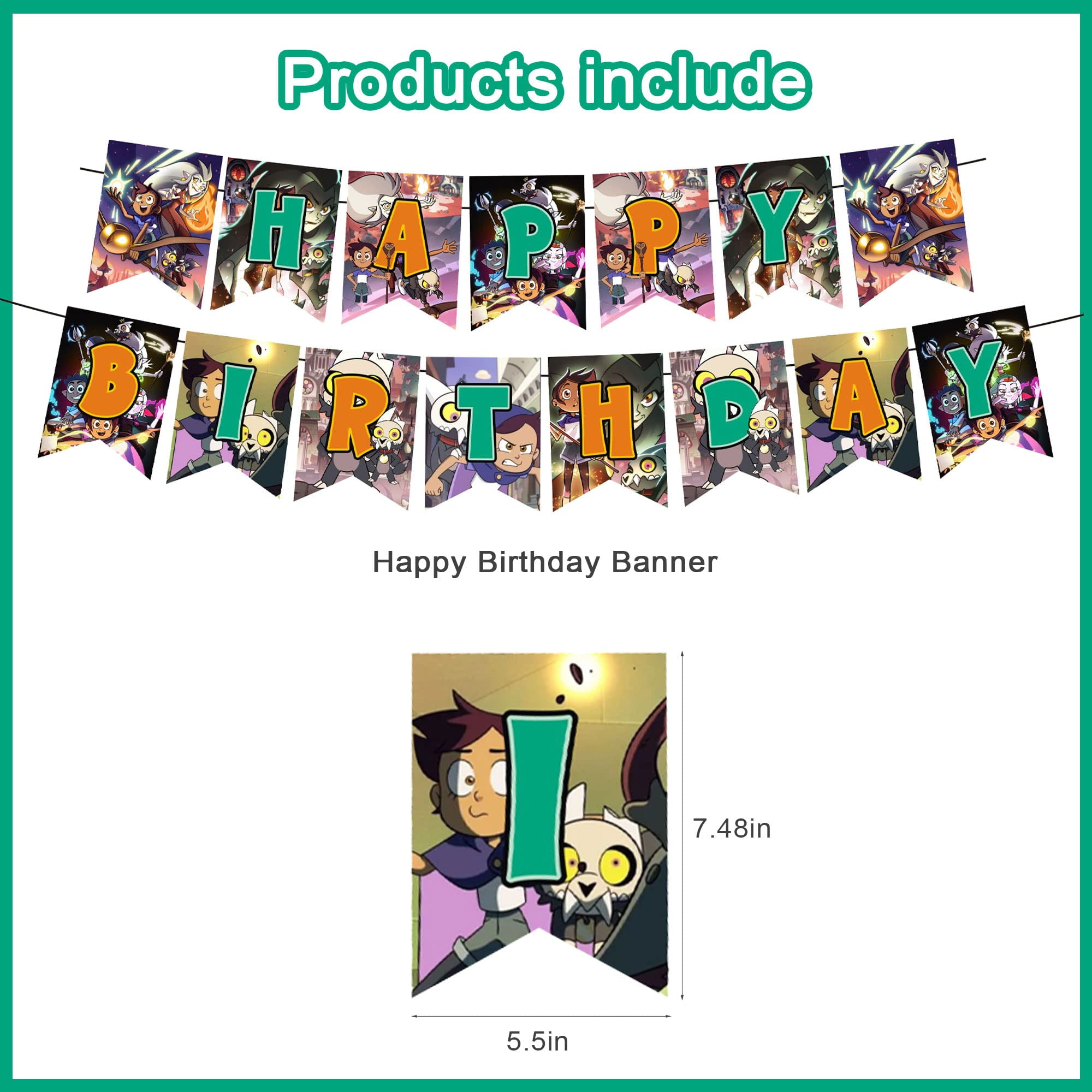 The Owl house Birthday Party Decorations, Owl hous - Walmart.com