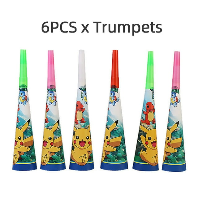 New Pink Pokemon Birthday Decorations Pikachu Party Tableware Balloons Plates Napkin Backdrop Decor Balloons For Boys Party