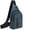 Blue, variant on Sling Crossbody Backpack for Men Women Waterproof Hiking Chest Daypack with USB Charge Port(Grey)