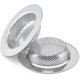thumbnail image 1 of 2 piece sink strainer, fits most kitchen sink drain baskets, upgraded double wall kitchen sink strainer (4.5 inch)., 1 of 3