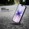 thumbnail image 3 of WIRESTER Shockproof Soft Rubber Cover Case for Apple iPhone 17 6.3" 2025, Basset Hound Dog Lying Down Looking Up On Light Blue Background, 3 of 5