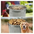 thumbnail image 6 of Metal Trash Can with Lid Outdoor 20 Gallon Galvanized Steel Garbage Bucket with Lid Silver, 6 of 6
