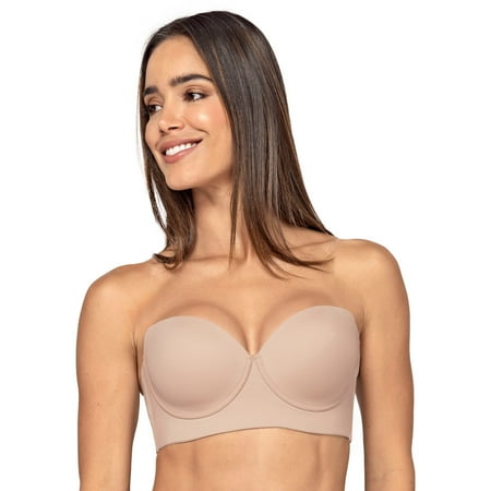 LeSensuel Underwire Bra Multiway Light Push Up Bra - Strapless Back Smoothing Bras for Women
