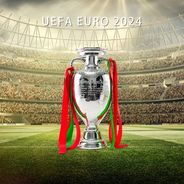 Trofeo de la Copa de Europa 2024, trofeo de la Copa de Europa 2024, copa Delaunay, artesanías decorativas de resina, trofeo de la Copa de Europa italiana, artículos para aficionados.
