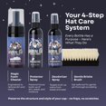 thumbnail image 3 of Kit de limpieza para gorras Magical Cap Solutions, espuma mágica de 4 pasos con cepillo, 3 of 7