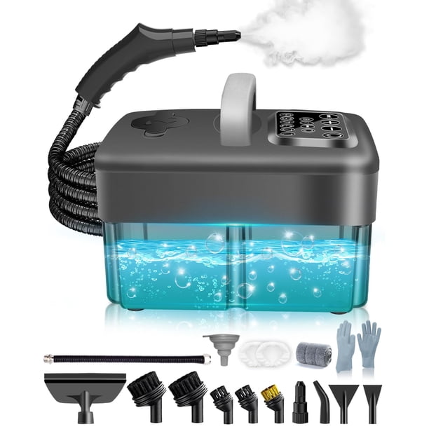 Limpiador a Vapor Mecmic 1600 ml 2500W 45 PSI 6 Niveles Portátil