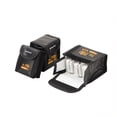 thumbnail image 3 of Methold Caja fuerte resistente a altas temperaturas del bolso negro del almacenamiento de la batería de Filp y almacenamiento seguro del viaje Accesorios para drones aéreos Instalar 3 baterías, 3 of 6