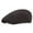 black, variant on Men's Cotton And Linen Breathable Peaked Cap