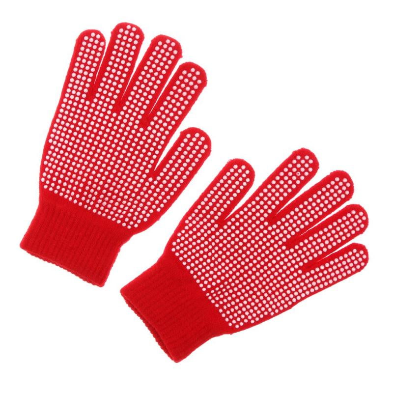 Anti-slip Horse Riding Pimple Palm Hands Protection Gloves Equestrian Tools 