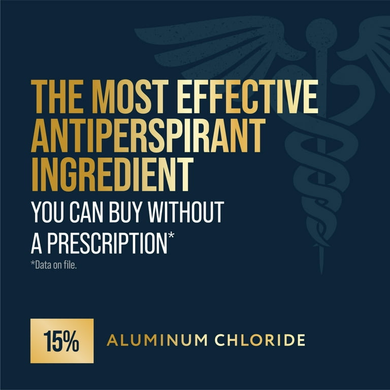 Certain Dri Prescription Strength Clinical Antiperspirant & Deodorant for Men and Women, Roll-on, 1.2 oz.