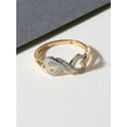 thumbnail image 2 of Imperial 1/8Ct TDW Diamond Twin Heart Ring in 10K Yellow Gold (H-I, I2), 2 of 8