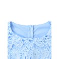 thumbnail image 6 of DYMADE Women Round Neck Sleeveless Pencil Lace Skirt, 6 of 6