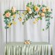 thumbnail image 5 of sobre la mesa de la barra con abrazaderas con la flor y el arco de arco de arco de metal de la mesa de metal soporte para el cumpleaños. Boda, Longitud 180 cm, 5 of 8