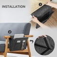 thumbnail image 3 of Weekend Specials,Bedside Hanging Storage Bag, Portable Nightstand Organizer, Large Capacity, Soft Fabric, For/Hotel, Storage Container, Minimalist Design, Travel Friendly, Easy Cleanup, $BS$3, 3 of 6