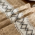 thumbnail image 3 of Boho Table Runner, Farmhouse Table Runners 72 Inches Long, Cotton Linen Rustic Table Runner, Macrame Table Decoration for Holiday Party, Wedding and Dining, 72 Inches, 3 of 5