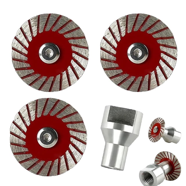 1.57" Diamond Saw Blades Set - Precision Mini Diamond Cutting Blade for Grinder, Multi-Functional Professional Diamond Saw Blades for Granite Marble Sandstone Tile (3pcs)
