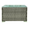 thumbnail image 6 of Tcbosik 4 Piece Patio Sectional Wicker Rattan Outdoor Furniture Sofa Set with Storage Box Gray, 6 of 10