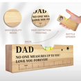 thumbnail image 3 of Regalo de cumpleaños de Wooden Spirit Level AACQQ para el Día del Padre para papá, 3 of 6