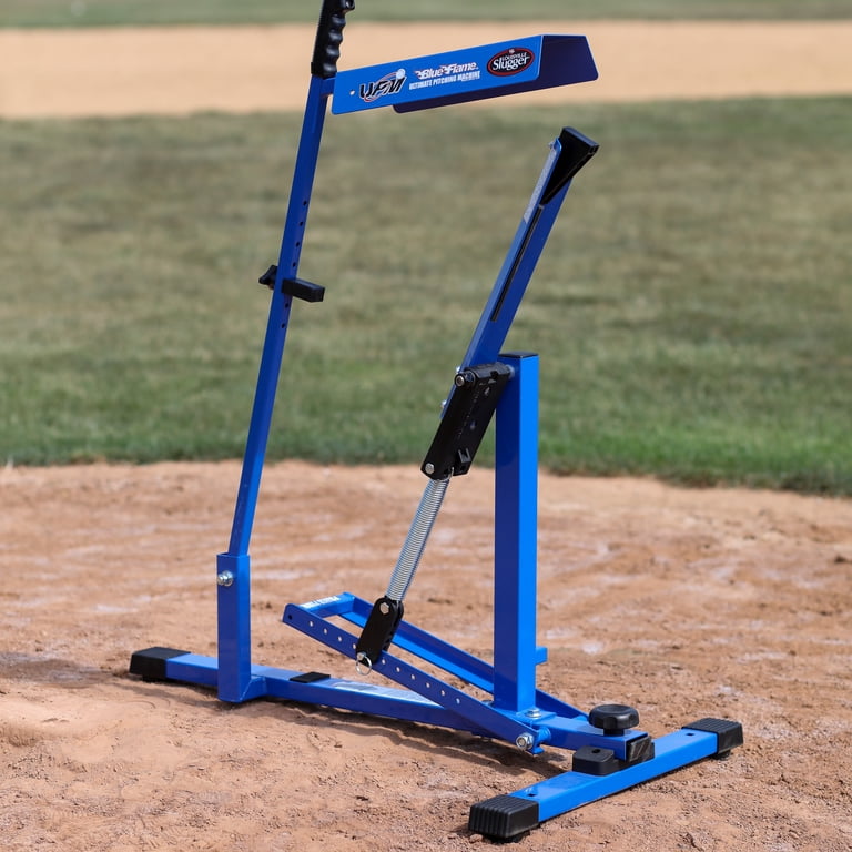 Free Shipping! Louisville Slugger Blue Flame Pitching Machine