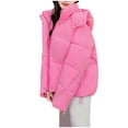 thumbnail image 5 of Sriper Womens Padded Jacket Zip up Stand Collar Windproof Thermal Quilted Coats Long Sleeve Thick Warm Down Coat Soild Color Fashion Casual Winter Outerwear Snow 2025 Trendy Clothes Fit Going Out, 5 of 6