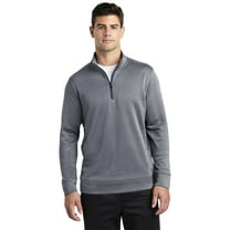 PosiCharge Sport-Wick Heather Fleece 1/4-Zip Pullover. ST263