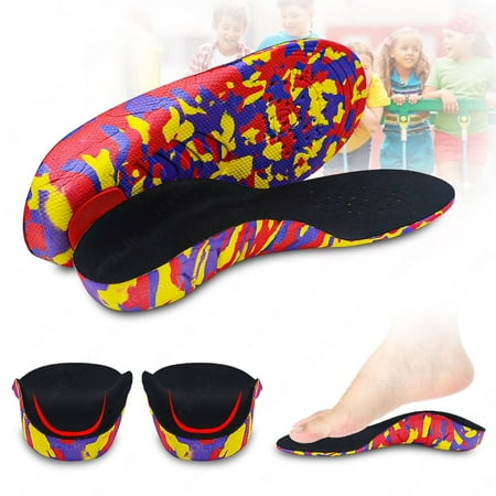 Orthopedic Insoles Kid Orthotics Flat Foot Health Sole Pad for Shoes Insert Children Arch Support Insoles for Plantar Fasciitis