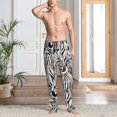 thumbnail image 2 of Saiise Leopard And Zebra Print Mens Pajama Pants for Men,Mens Lounge Pants,Funny Gifts for Men,Men's Pajama Bottoms-Large, 2 of 6
