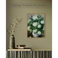 thumbnail image 7 of Drsoum 16x24in Framed Canvas Wall Decor Vintage Classical White Hydrangea Flower Room Artwork for Bathroom Bedroom Living Room - Natural Framed, 7 of 7