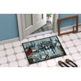 thumbnail image 4 of Carolines Treasures JMK1065JMAT Orange Sail Sailboats Door Mat Indoor Rug or Outdoor Welcome Mat 24x36 Doormat  24H X, 4 of 4