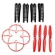 thumbnail image 2 of Hélices de RC + + Trenes de Aterrizaje para Aviones MJX B5W F20 Rojo + negro, 2 of 9