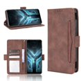 thumbnail image 1 of Funda protectora de cuero con tapa y soporte tipo billetera para Asus ROG Phone 3/ZS661KS/ROG Phone 3 Strix, 1 of 5