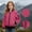Hot Pink, variant on Kids Zip Bomber Jacket with Pockets, Waterproof Windproof Long Sleeve Outdoor Coat for Boys Girls Ages 5-16 Fall Casual Outerwear Yellow 15 Years