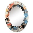 thumbnail image 2 of DESIGN ART Designart "Vinyl Fusion" Music Modern Wall Mirror 24in.x36in., 2 of 4