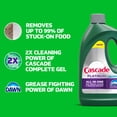 thumbnail image 3 of (4 pack) Cascade Platinum Dishwashing Liquid Gel, Lemon, 75oz, 3 of 13