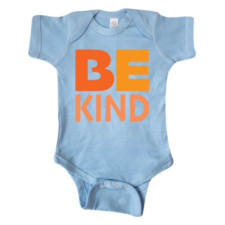 

Inktastic Be Kind Logo In Orange Gift Baby Boy or Baby Girl Bodysuit