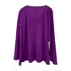 thumbnail image 4 of Xuyuer Summer Versatile Hollow-Out Long Sleeve Tee - Women's Solid Color V-Neck Casual Top, Breathable and Comfortable for Daily Outings, Friend Gatherings, and Easy Affordable Fashion Style, 4 of 7
